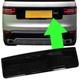 Centre Number Plate Conversion Panel For Land Rover Discovery 5 Gloss Black