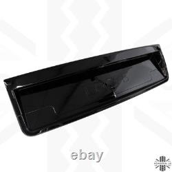 Centre Number Plate Conversion Panel for Land Rover Discovery 5 Gloss Black Centre Number Plate Conversion Panel for Land Rover Discovery 5 Gloss Black