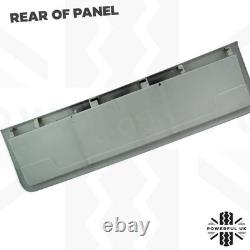 Centre Number Plate Conversion Panel for Land Rover Discovery 5 Gloss Black