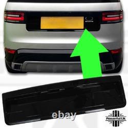 Centre Number Plate Conversion Panel for Land Rover Discovery 5 Gloss Black