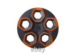 Citroën Ami 100% Electric OEM New Orange 14 Wheel Trims x 4, Sealed