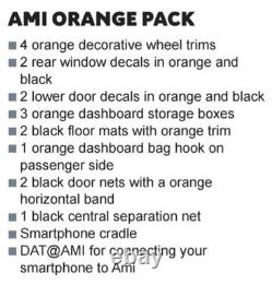 Citroën Ami 100% Electric OEM New Orange Colour Pack 1675978880, Sealed