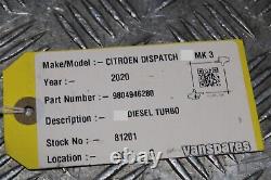 Citroen Dispatch Mk3 Diesel 1.5l Turbo Genuine 9804945280 2019 2022