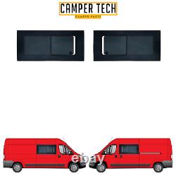 Citroen Relay 06-21 MWB/LWB SLIDING OPENING Windows With Bonding Kit And U TRIM