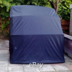 Classic Car Cover Mini Mg Storage Garage Barn Motorcycle Car Folding Shed Bike +