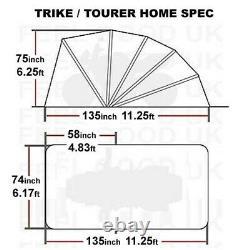 Classic Car Cover Mini Mg Storage Garage Barn Motorcycle Car Folding Shed Bike +