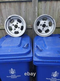 Cobra Slot Mag Wheels x2 108mm 4 Stud Typically Fits Ford And Many Others