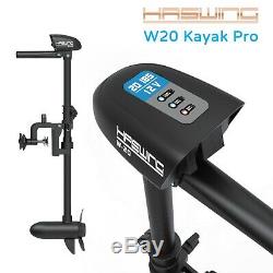 Compact Kayak Electric Outboard Trolling Motor, Boat Dingy Canoe, HASWING W20