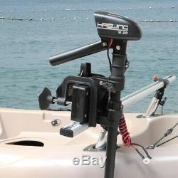 Compact Kayak Electric Outboard Trolling Motor, Boat Dingy Canoe, HASWING W20