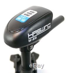 Compact Kayak Electric Outboard Trolling Motor, Boat Dingy Canoe, HASWING W20