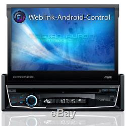 DAB+ AUTORADIO Bluetooth 7 mit Bildschirm Navigation Navi GPS CD USB MP3 1Din