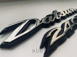 DATSUN 240Z 2X hatch Emblems 1969 1973 New Boot lid emblems Great Quality