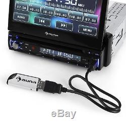 DVD AUTO RADIO 18cm (7) TFT TOUCHSCREEN MONITOR USB SD MP3 MULTI MEDIA PLAYER
