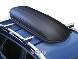 Dachbox VDP-MAA320 schwarz matt Dachkoffer Autokoffer abschließbar 320 Liter