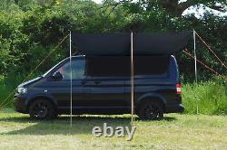 Debus VW Campervan Sun Canopy Awning for T4 T5 T6 Midnight Black