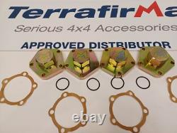 Defender 90 110 300 tdi TD5 Puma 1993 2016 Heavy Duty Drive Flange Kit x 4