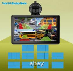 Digital Wireless 7 Touch Screen DVR Monitor Hitch Solar Backup Camera For Truck