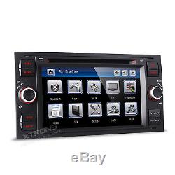 Double DIN 7 Car Radio DVD Stereo GPS SatNav Bluetooth Ford Transit/Galaxy/Kuga