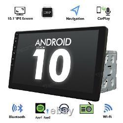 Double DIN Android 10 Car Stereo 10.1 Head Unit GPS Sat Nav DAB+ Apple CarPlay