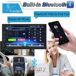 Double Din Android Car Stereo Head unit Radio + SatNav WiFi USB FM AM Player