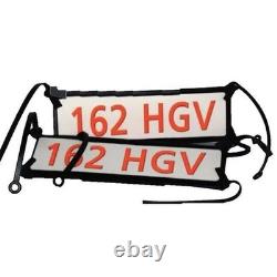 Dunlop Heavy Duty Trade Plate Holders (PAIR)