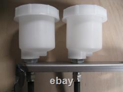 Escort Mk1, Brake Reservoir Bracket, 2 Girling Type Reservoirs, Goodridge Pipes