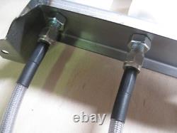 Escort Mk1, Brake Reservoir Bracket, 2 Girling Type Reservoirs, Goodridge Pipes