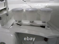 Escort Mk1, Brake Reservoir Bracket, 2 Girling Type Reservoirs, Goodridge Pipes