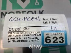 Evoque L551 2.0L Diesel ECU Lockset M8A2-12B684-VAD 1/5/24 623