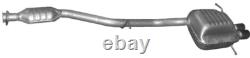 Exhaust System Polmo 13.85 Rear For Mercedes-benz