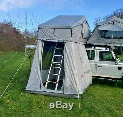 Extended Ventura Deluxe 1.4 Roof Top Tent + Annex Camping Expedition Overland