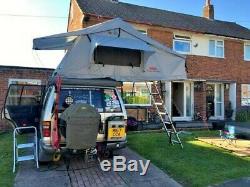 Extended Ventura Deluxe 1.4 Roof Top Tent Land Rover Expedition Overland 4x4 Van