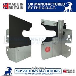 External & Internal Shields For Ford Custom MK1 2013-2023 Rear Black