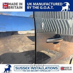 External & Internal Shields For Ford Custom MK1 2013-2023 Rear Black