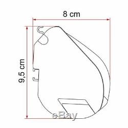 Fiamma F35 Pro 180 Awning Titanium Case Royal Grey Fabric Caravan Campervan 4x4