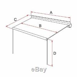 Fiamma F35 Pro 180 Awning Titanium Case Royal Grey Fabric Caravan Campervan 4x4