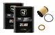 Fiat Abarth 500 Genuine Oil Change Kit (oil, Oil Filter, Washer)