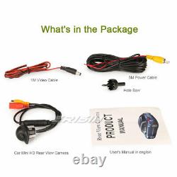 Fisheye Straw Hat Mini 170 Viewing Color CCD Car Rear Reversing Camera