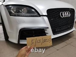 Fit for Audi TTRS MK2 front bumper FRP non painted L canard