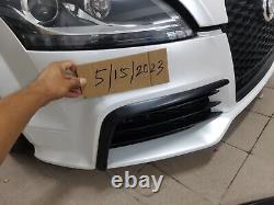 Fit for Audi TTRS MK2 front bumper FRP non painted L canard