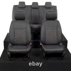 Fits Ford Ranger Wildtrak All Seat Covers Leatherette (2016-2023) 1142 1143
