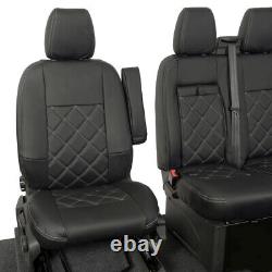 Fits Ford Transit Custom Active Leatherette Bentley Front Seat Covers 2013+ 237