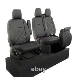 Fits Ford Transit Custom Sport Front Seat Covers Leatherette (2013 Onwards) 889