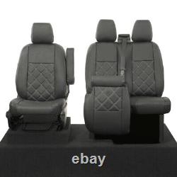 Fits Ford Transit Custom Sport Front Seat Covers Leatherette (2013 Onwards) 889