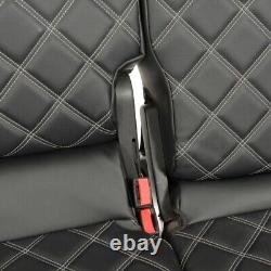 Fits Peugeot Partner Front Seat Covers Leatherette Tailored (2018 Onwards) 1157