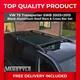 Fits Vw T5 0315 Transporter Swb Black Roof & Cross Bars Set Roof Rack No Drill