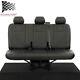 Fits Vw Transporter T5/t5.1 2nd Row Bench Seat Covers Leatherette (2003-15) 1170