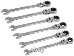 Flexible Ratchet Spanners 8mm 19mm Flexi Combination Wrench Combi Spanners x12