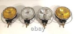 Fog lights bosch alogen + Grids Chrome Rally Trucks fiat alfa land