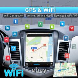 For Chevy Cruze 2009-2015 9.7 Car Apple Carplay Radio GPS Stereo Android 13